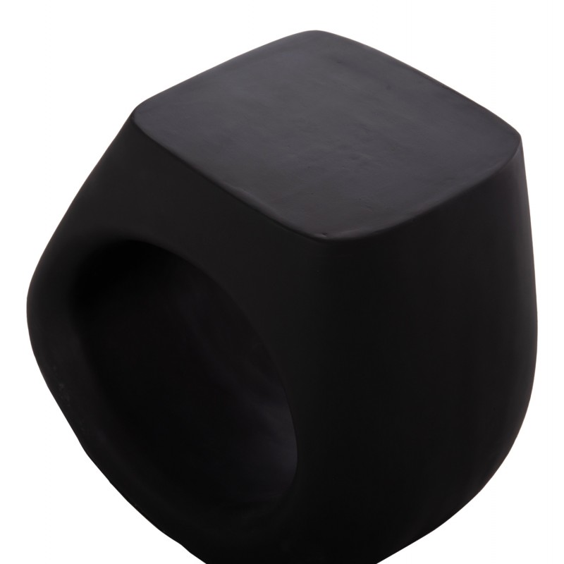 ΣΚΑΜΠΟ ΣΑΛΟΝΙΟΥ LANS HM4691.01 FIBER CEMENT ΣΕ ΜΑΥΡΟ--58x28x45.5Υεκ.