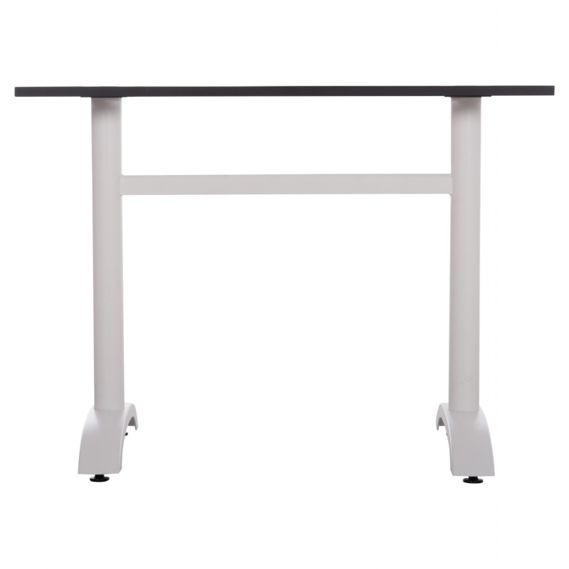 ΒΑΣΗ ΤΡΑΠΕΖΙΟΥ ΜΕΤΑΛΛΙΚΗ ΔΙΠΛΗ HM461.12 ΛΕΥΚΗ ΜΕ ΡΕΓΟΥΛΑΤΟΡΟΥΣ 100x60x73Υεκ.