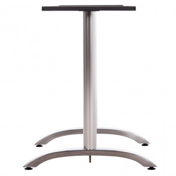 ΒΑΣΗ ΤΡΑΠΕΖΙΟΥ ΜΕΤΑΛΛΙΚΗ ΔΙΠΛΗ HM461.13 ΧΡΩΜΙΟΥ ΜΕ ΡΕΓΟΥΛΑΤΟΡΟΥΣ 100x60x73Υεκ.