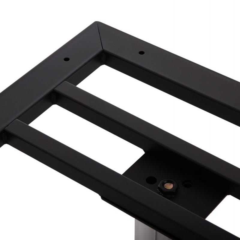 ΒΑΣΗ ΤΡΑΠΕΖΙΟΥ ΜΕΤΑΛΛΙΚΗ ΔΙΠΛΗ HM461.13 ΧΡΩΜΙΟΥ ΜΕ ΡΕΓΟΥΛΑΤΟΡΟΥΣ 100x60x73Υεκ.