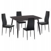 ΣΕΤ ΤΡΑΠΕΖΑΡΙΑΣ 5ΤΜΧ RAVEN HM21224.02 ΚΕΡΑΜΙΚΟ TOP ΜΑΥΡΟ ΜΑΡΜΑΡΟ--ΒΕΛΟΥΔΟ ΜΑΥΡΟ