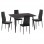 ΣΕΤ ΤΡΑΠΕΖΑΡΙΑΣ 5ΤΜΧ RAVEN HM21224.02 ΚΕΡΑΜΙΚΟ TOP ΜΑΥΡΟ ΜΑΡΜΑΡΟ--ΒΕΛΟΥΔΟ ΜΑΥΡΟ