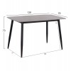 ΣΕΤ ΤΡΑΠΕΖΑΡΙΑΣ 5ΤΜΧ RAVEN HM21224.03 ΚΕΡΑΜΙΚΟ TOP ΓΚΡΙ ΜΑΡΜΑΡΟ--ΒΕΛΟΥΔΟ ΓΚΡΙ