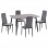 ΣΕΤ ΤΡΑΠΕΖΑΡΙΑΣ 5ΤΜΧ RAVEN HM21224.03 ΚΕΡΑΜΙΚΟ TOP ΓΚΡΙ ΜΑΡΜΑΡΟ--ΒΕΛΟΥΔΟ ΓΚΡΙ