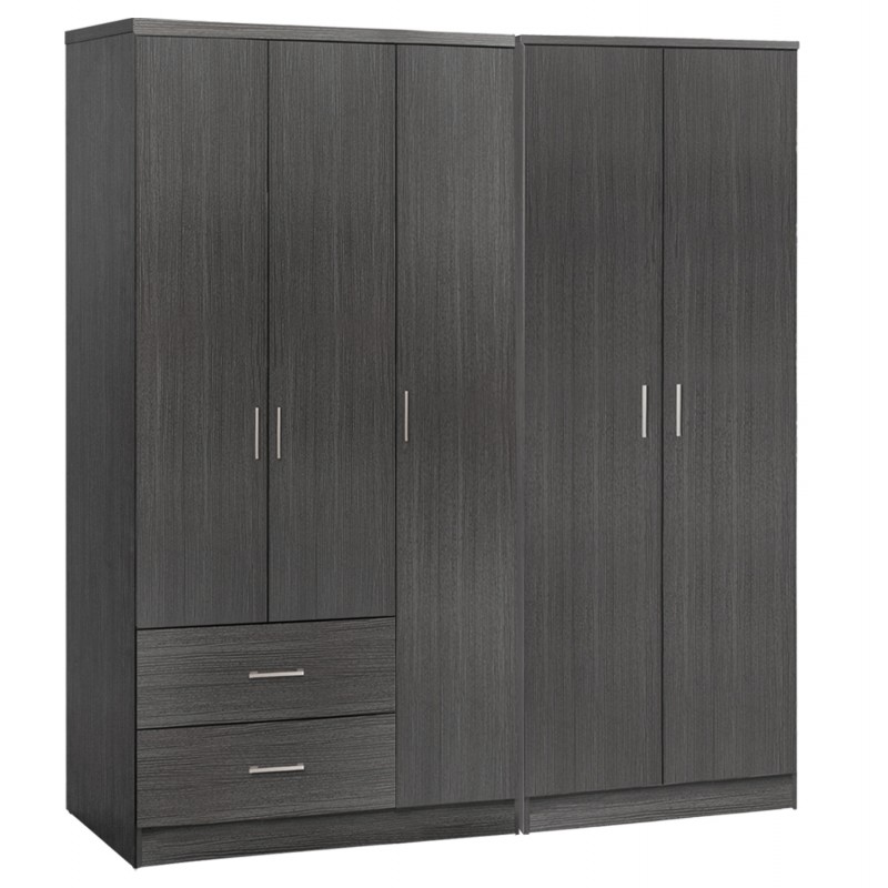 ΝΤΟΥΛΑΠΑ 5ΦΥΛΛΗ CAESAR HM21234.01 ΜΕΛΑΜΙΝΗ ΧΡΩΜΑ ZEBRANO 150x42.5x181Υεκ