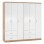 ΝΤΟΥΛΑΠΑ 6ΦΥΛΛΗ CAESAR HM21236.02 ΜΕΛΑΜΙΝΗ SONAMA & ΛΕΥΚΟ 180x42,5Χ181Υεκ.