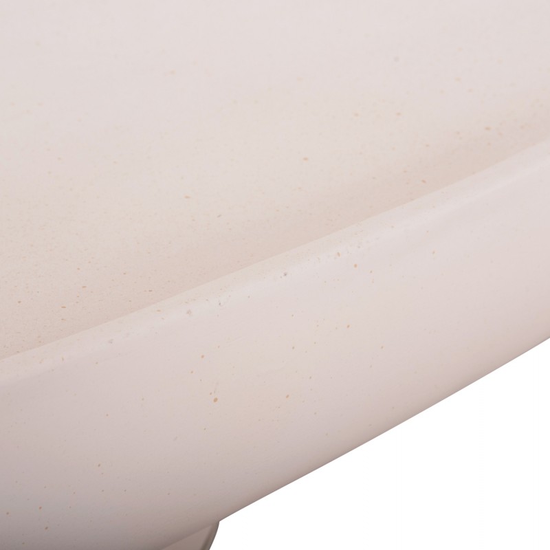 ΤΡΑΠΕΖΙ ΣΑΛΟΝΙΟΥ DESSY HM18153.02 FIBER CEMENT ΣΕ ΛΕΥΚΟ--151x66x30Υεκ.