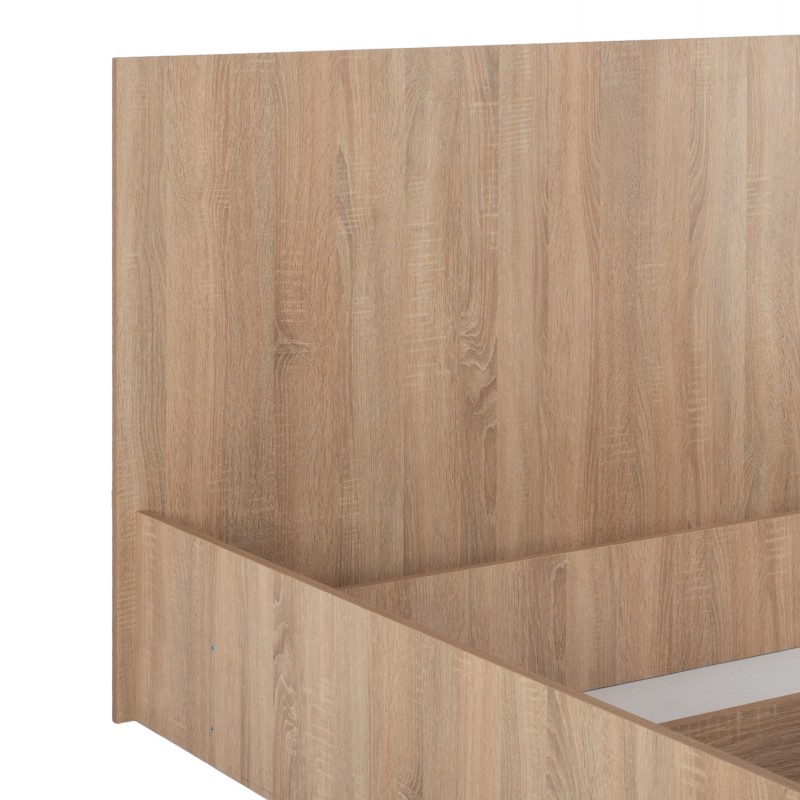 ΣΕΤ ΚΡΕΒΑΤΟΚΑΜΑΡΑΣ 5ΤΜΧ ADLER HM11758 ΜΕΛΑΜΙΝΗ SONAMA OAK-ΓΙΑ ΣΤΡΩΜΑ 160x200εκ
