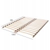 ΣΕΤ ΚΡΕΒΑΤΟΚΑΜΑΡΑΣ 6ΤΜΧ ADLER HM11759 ΜΕΛΑΜΙΝΗ SONAMA OAK-ΓΙΑ ΣΤΡΩΜΑ 160x200εκ