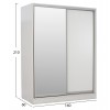 ΣΕΤ ΚΡΕΒΑΤΟΚΑΜΑΡΑΣ 6ΤΜΧ ADLER HM11759.03 ΜΕΛΑΜΙΝΗ ΛΕΥΚΗ-ΓΙΑ ΣΤΡΩΜΑ 160x200εκ