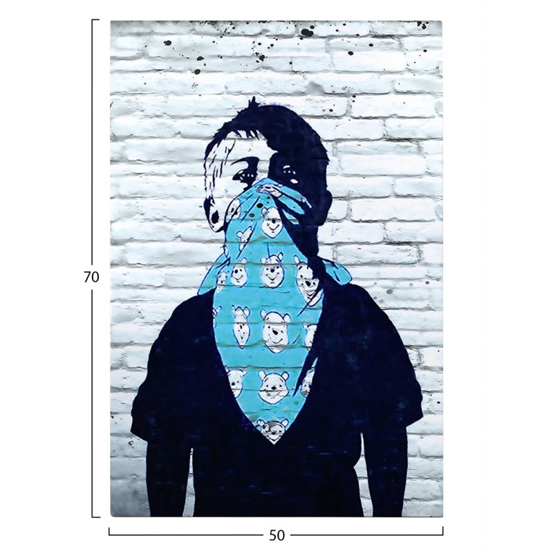 ΠΙΝΑΚΑΣ TOIXOY ΣΕΙΡΑ GOBI HM4829 ΕΚΤΥΠΩΜΕΝΟΣ ΚΑΜΒΑΣ 50x3(πάχος)x70Yεκ.