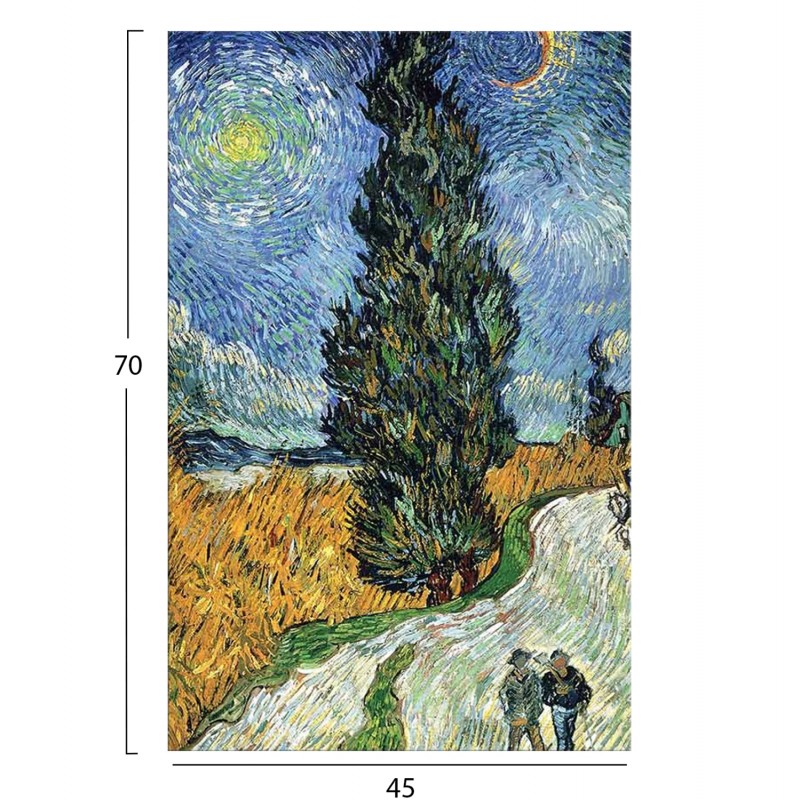 ΠΙΝΑΚΑΣ TOIXOY ΣΕΙΡΑ GOBI HM4849 ΕΚΤΥΠΩΜΕΝΟΣ ΚΑΜΒΑΣ 45x3(πάχος)x70Yεκ.