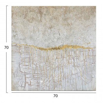 ΠΙΝΑΚΑΣ TOIXOY ΤΕΤΡΑΓΩΝΟΣ ΣΕΙΡΑ GOBI HM4855 ΕΚΤΥΠΩΜΕΝΟΣ ΚΑΜΒΑΣ 70x2,8(πάχος)x70Υεκ.