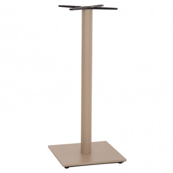 ΒΑΣΗ ΤΡΑΠΕΖΙΟΥ ΜΠΑΡ HM439.25 ΜΕΤΑΛΛΙΚΗ ΚΑΠΟΥΤΣΙΝΟ ΜΑΤ-ΡΕΓΟΥΛΑΤΟΡΟΙ 46x46x107,5Yεκ.