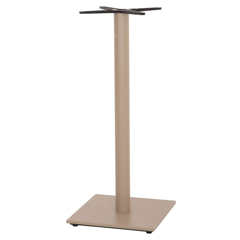 ΒΑΣΗ ΤΡΑΠΕΖΙΟΥ ΜΠΑΡ HM439.25 ΜΕΤΑΛΛΙΚΗ ΚΑΠΟΥΤΣΙΝΟ ΜΑΤ-ΡΕΓΟΥΛΑΤΟΡΟΙ 46x46x107,5Yεκ.