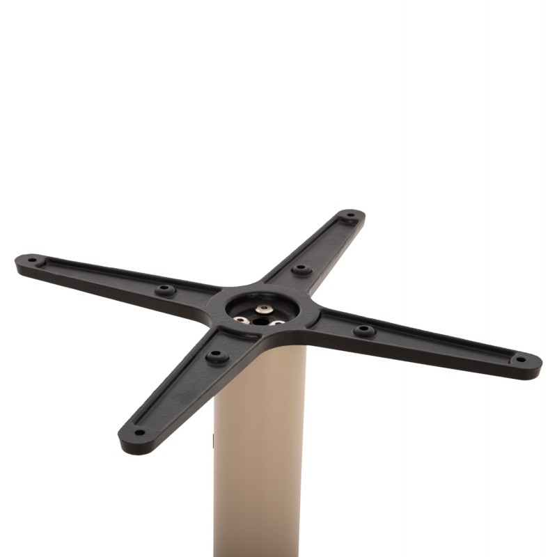 ΒΑΣΗ ΤΡΑΠΕΖΙΟΥ ΜΠΑΡ HM439.25 ΜΕΤΑΛΛΙΚΗ ΚΑΠΟΥΤΣΙΝΟ ΜΑΤ-ΡΕΓΟΥΛΑΤΟΡΟΙ 46x46x107,5Yεκ.