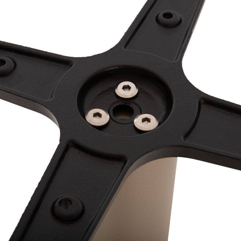 ΒΑΣΗ ΤΡΑΠΕΖΙΟΥ ΜΠΑΡ HM439.25 ΜΕΤΑΛΛΙΚΗ ΚΑΠΟΥΤΣΙΝΟ ΜΑΤ-ΡΕΓΟΥΛΑΤΟΡΟΙ 46x46x107,5Yεκ.