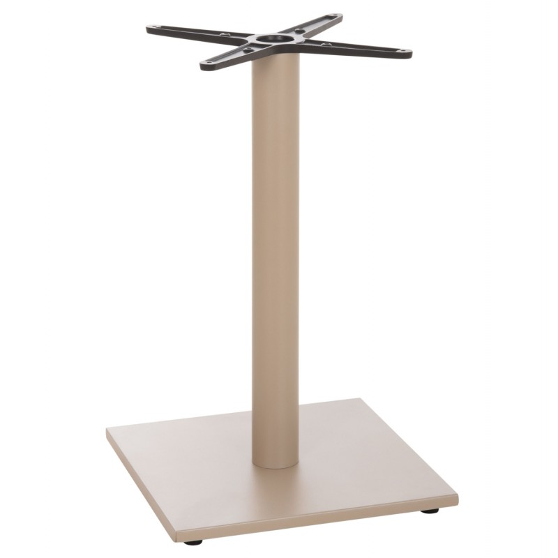 ΒΑΣΗ ΤΡΑΠΕΖΙΟΥ ΑΛΟΥΜΙΝΙΟΥ HM475.25 ΚΑΠΟΥΤΣΙΝΟ 46x46x73Υεκ. ΣΤΑΥΡΟΣ 46Χ46εκ