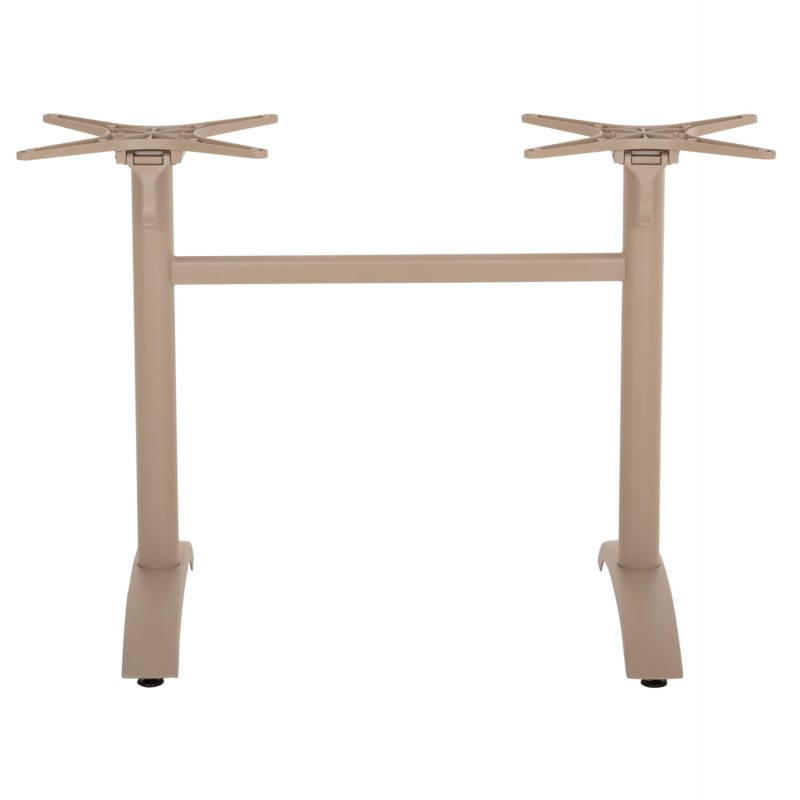 ΒΑΣΗ ΔΙΣΤΗΛΗ ΜΕ ΑΝΑΔΙΠΛΟΥΜΕΝΟΥΣ ΣΤΑΥΡΟΥΣ HM468.25 ΚΑΠΟΥΤΣΙΝΟ ΑΛΟΥΜΙΝΙΟ 104x60x73Υ