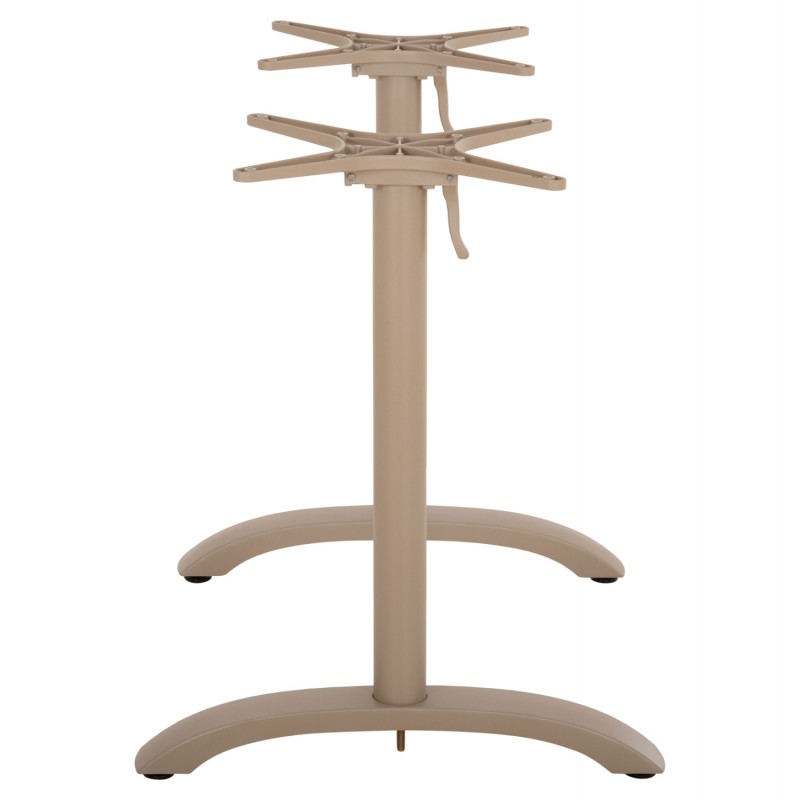 ΒΑΣΗ ΔΙΣΤΗΛΗ ΜΕ ΑΝΑΔΙΠΛΟΥΜΕΝΟΥΣ ΣΤΑΥΡΟΥΣ HM468.25 ΚΑΠΟΥΤΣΙΝΟ ΑΛΟΥΜΙΝΙΟ 104x60x73Υ