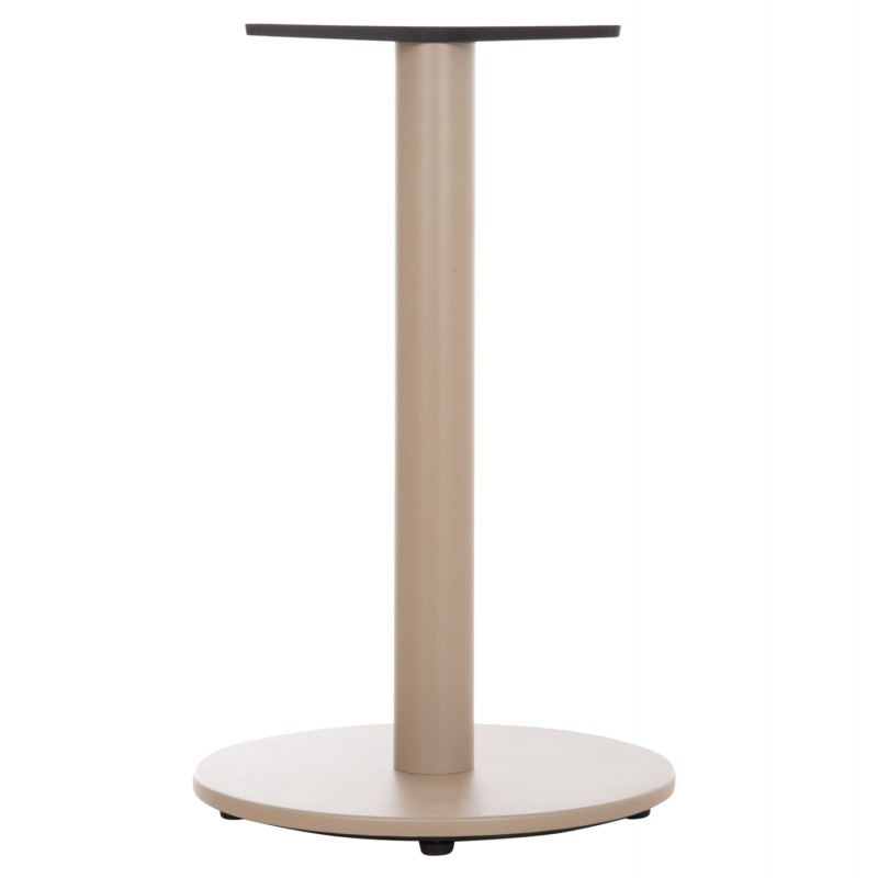 ΒΑΣΗ ΤΡΑΠΕΖΙΟΥ ΑΛΟΥΜΙΝΙΟΥ ΣΤΡΟΓΓΥΛΗ ΚΑΠΟΥΤΣΙΝΟ HM476.25 ΣΤΑΥΡΟΣ 46Χ46εκ Φ44Χ73Υεκ.