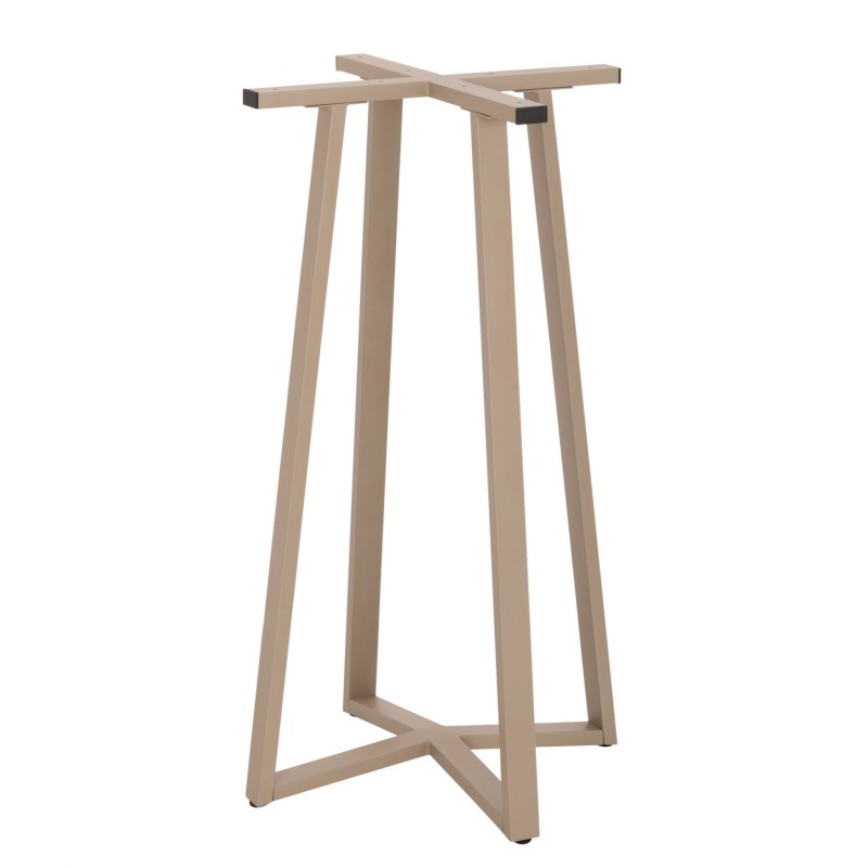 ΒΑΣΗ ΤΡΑΠΕΖΙΟΥ ΜΠΑΡ ΜΕΣΑΙΟΥ ΥΨΟΥΣ HM477.25 ΜΕΤΑΛΛΟ ΚΑΠΟΥΤΣΙΝΟ 50x50x89Υεκ.