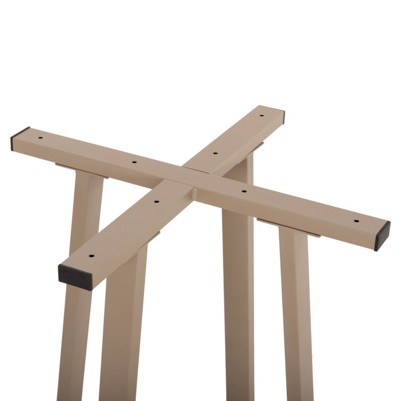 ΒΑΣΗ ΤΡΑΠΕΖΙΟΥ ΜΠΑΡ ΜΕΣΑΙΟΥ ΥΨΟΥΣ HM477.25 ΜΕΤΑΛΛΟ ΚΑΠΟΥΤΣΙΝΟ 50x50x89Υεκ.