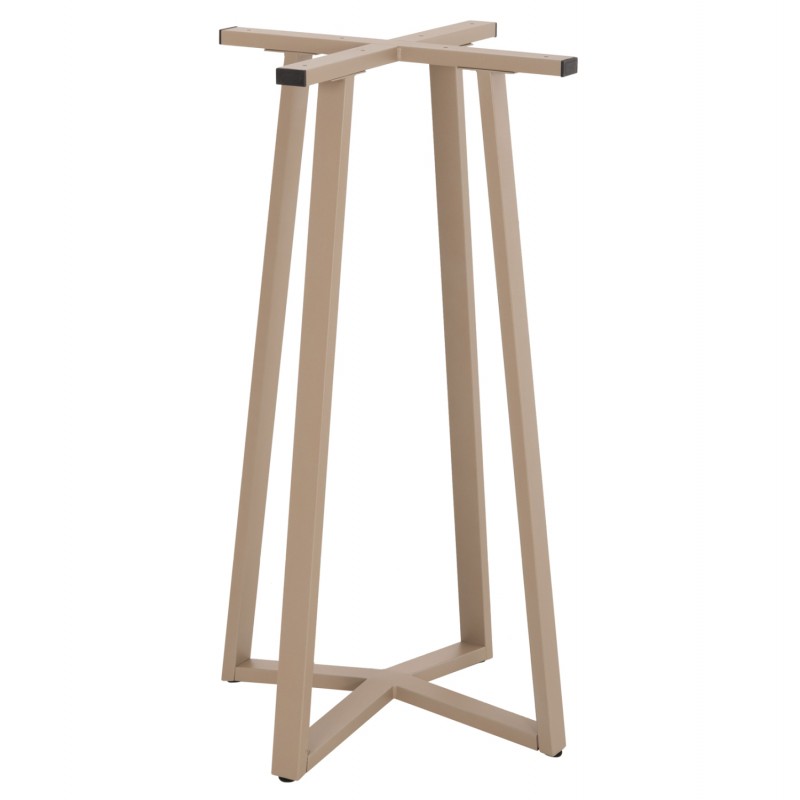 ΒΑΣΗ ΤΡΑΠΕΖΙΟΥ ΜΠΑΡ ΜΕΣΑΙΟΥ ΥΨΟΥΣ HM477.25 ΜΕΤΑΛΛΟ ΚΑΠΟΥΤΣΙΝΟ 50x50x89Υεκ.