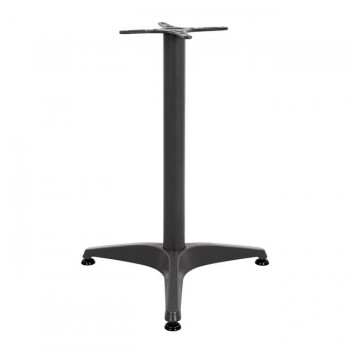 ΒΑΣΗ ΑΛΟΥΜΙΝΙΟΥ 3ΝΥΧΗ 53X53Χ69Υεκ. ΜΕ ΣΤΑΥΡΟ 29Χ29εκ. HM449 ΓΚΡΙ