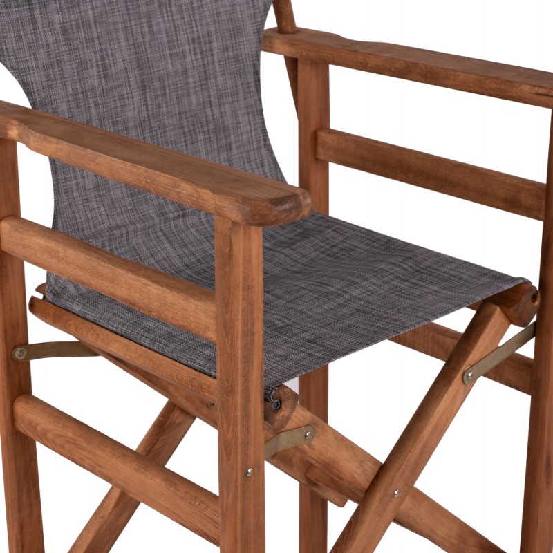 ΣΚΑΜΠΟ ΣΚΗΝΟΘΕΤΗ ΛΗΜΝΟΣ ΚΑΡΥΔΙ ΜΕ TEXTILENE ΓΚΡΙ HM10374.10