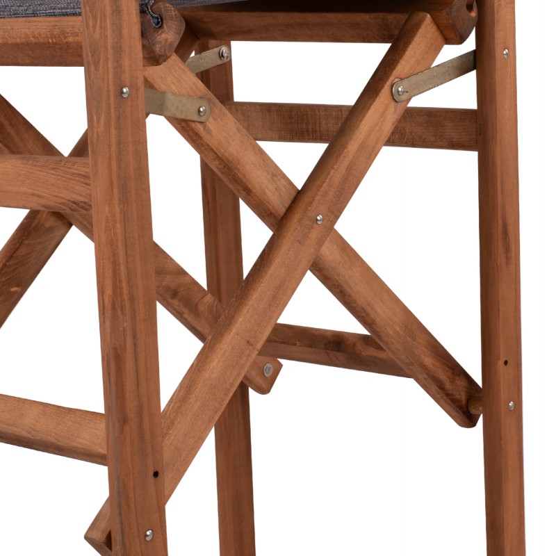 ΣΚΑΜΠΟ ΣΚΗΝΟΘΕΤΗ ΛΗΜΝΟΣ ΚΑΡΥΔΙ ΜΕ TEXTILENE ΓΚΡΙ HM10374.10