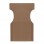 ΜΑΞΙΛΑΡΙ TEXTILENE 600gr/m2 2X1 MOKA ΓΙΑ ΠΟΛΥΘΡΟΝΑ ΣΚΗΝΟΘΕΤΗ HM5272.04 46.5Χ53Χ80Υεκ.
