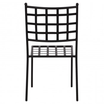 ΜΕΤΑΛΛΙΚΗ ΚΑΡΕΚΛΑ EMERY HM5509 ΣΕ ΜΑΥΡΗ ΑΠΟΧΡΩΣΗ 46x58x88  cm
