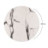 ΕΠΙΦΑΝΕΙΑ ΤΡΑΠΕΖΙΟΥ WERZALIT Φ60Χ2.5εκ. MARBLE WHITE-GREY 5657 HM5227.11