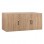 ΠΑΤΑΡΙ 3ΦΥΛΛΗΣ ΝΤΟΥΛΑΠΑΣ CARLY HM385.02 ΣΕ ΧΡΩΜΑ SONAMA 150X55Χ60Υεκ.