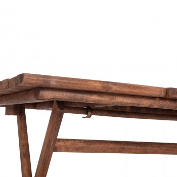 ΤΡΑΠΕΖΙ ΣΚΗΝΟΘΕΤH ΛΗΜΝΟΣ ΜΑΣΙΦ ΟΞΙΑ ΕΜΠOΤΙΣΜΟΣ ΚΑΡΥΔΙ HM5649.01 120X80X75Y εκ.