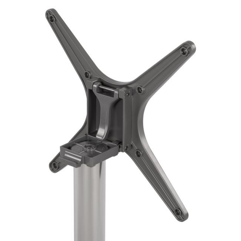 ΒΑΣΗ ΑΛΟΥΜΙΝΙΟΥ ΠΤΥΣΣΟΜΕΝΗ ΧΡΩΜΙΟΥ 69Χ69Χ73Υεκ. ΜΕ ΣΤΑΥΡΟ 48Χ48εκ.HM459.03