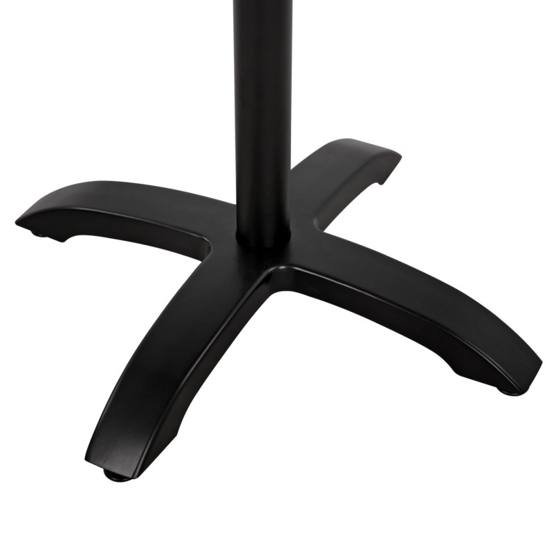 ΒΑΣΗ ΑΛΟΥΜΙΝΙΟΥ HM460.01 ΜΑΥΡΟ ΜΑΤ 66Χ66Χ72Υεκ. ΜΕ ΣΤΑΥΡΟ 48Χ48εκ.