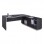 ΓΡΑΦΕΙΟ ΕΠΑΓΓΕΛΜΑΤΙΚΟ ΔΕΞΙΑ ΓΩΝΙΑ ROSEWOOD HM2086R 180X170X76Υ εκ.