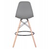 ΣΚΑΜΠΟ ΜΠΑΡ RENATA HM0173.10 ΓΚΡΙ 58x56x107Υ εκ.