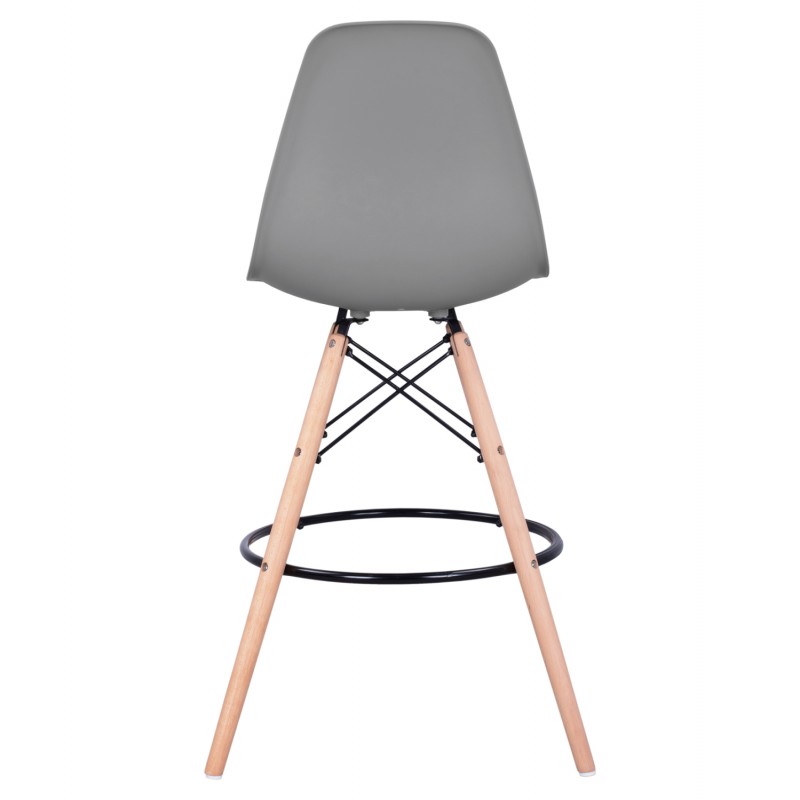 ΣΚΑΜΠΟ ΜΠΑΡ RENATA HM0173.10 ΓΚΡΙ 58x56x107Υ εκ.