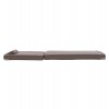 ΜΑΞΙΛΑΡΙ ΞΑΠΛΩΣΤΡΑΣ POLYESTER CHIOS ΓΚΡΙ HM11236.10P 196(117+1+78)x58x9εκ.
