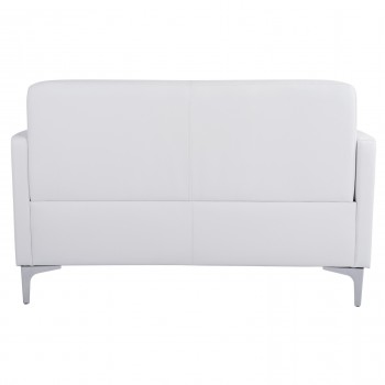 ΚΑΝΑΠΕΣ 2ΘΕΣΙΟΣ NELLIE HM3159.22 ΜΕ ΛΕΥΚΟ PU 113x71x71Υ εκ.