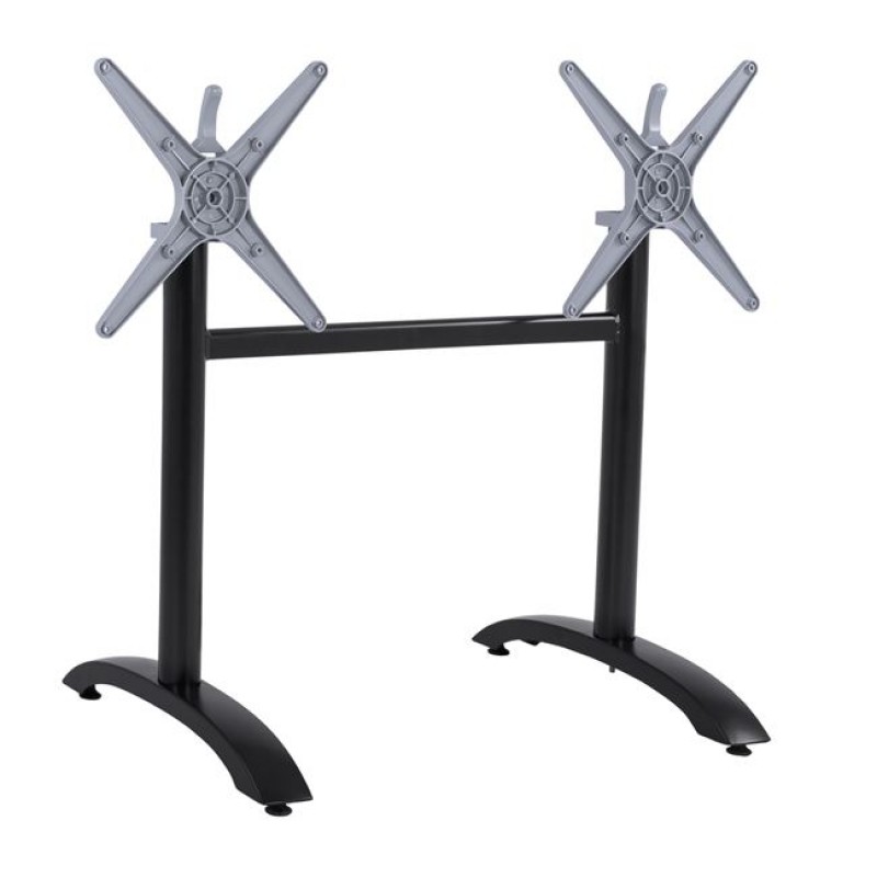 ΒΑΣΗ ΑΛΟΥΜΙΝΙΟΥ ΔΙΣΤΗΛΗ HM468.01 ΜΑΥΡΟ ΜΑΤ 78X59,5X73Υ εκ.