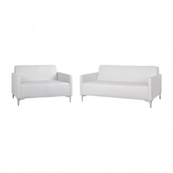 ΣΕΤ 2 ΤΜΧ ΚΑΝΑΠΕΣ 3ΘΕΣΙΟΣ ΚΑΙ 2ΘΕΣΙΟΣ NELLIE HM11274.02 ΛΕΥΚΟ ΧΡΩΜΑ