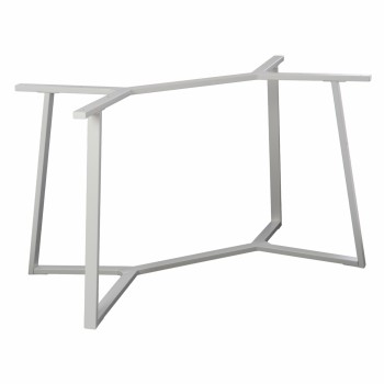 ΒΑΣΗ ΤΡΑΠΕΖΙΟΥ ΛΕΥΚΗ ΜΕΤΑΛΛΙΚΗ HM471.02 111X60X71Υ εκ.