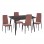 ΣΕΤ ΤΡΑΠΕΖΑΡΙΑΣ 5ΤΜΧ RAVEN HM21264.02 ΚΕΡΑΜΙΚΟ TOP ΜΑΥΡΟ ΜΑΡΜΑΡΟ--ΒΕΛΟΥΔΟ ΣΑΠΙΟ ΜΗΛΟ