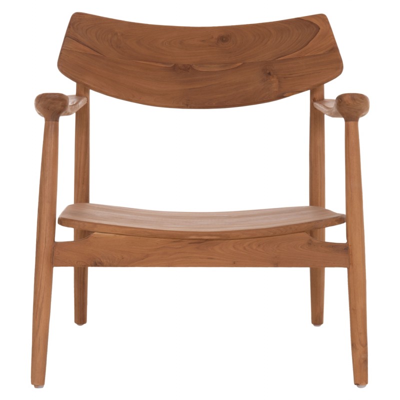 ΠΟΛΥΘΡΟΝΑ LOUNGE RANGER HM18255.01 ΞΥΛΟ TEAK ΣΕ ΦΥΣΙΚΟ 70x73x73Υεκ.