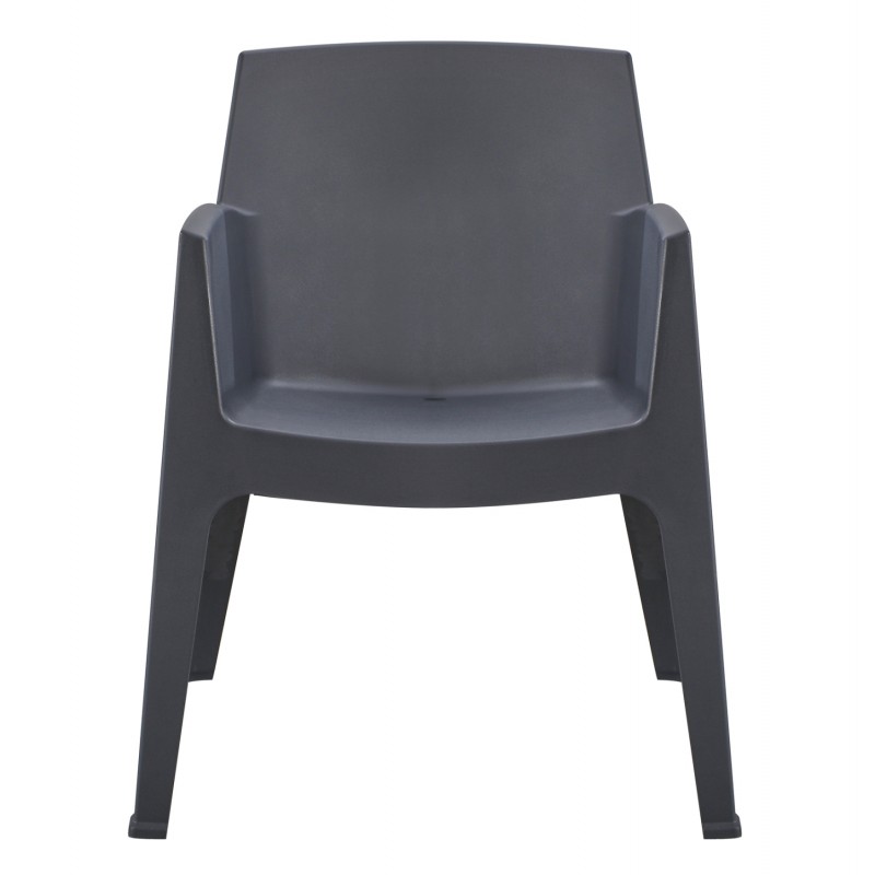 ΠΟΛΥΘΡΟΝΑ ΠΟΛΥΠΡΟΠΥΛΕΝΙΟΥ SLEEK HM6370.10 ΓΚΡΙ 57x56x82,5Υεκ.