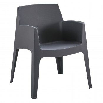 ΠΟΛΥΘΡΟΝΑ ΠΟΛΥΠΡΟΠΥΛΕΝΙΟΥ SLEEK HM6370.10 ΓΚΡΙ 57x56x82,5Υεκ.